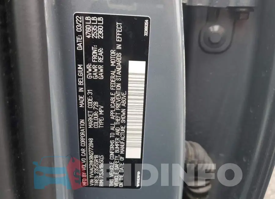 YV4AC2HK8N2772848 Photo# 12