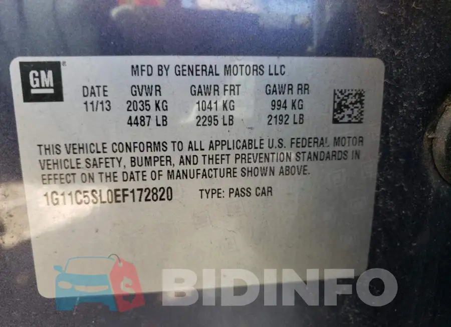 1G11C5SL0EF172820 Photo# 12