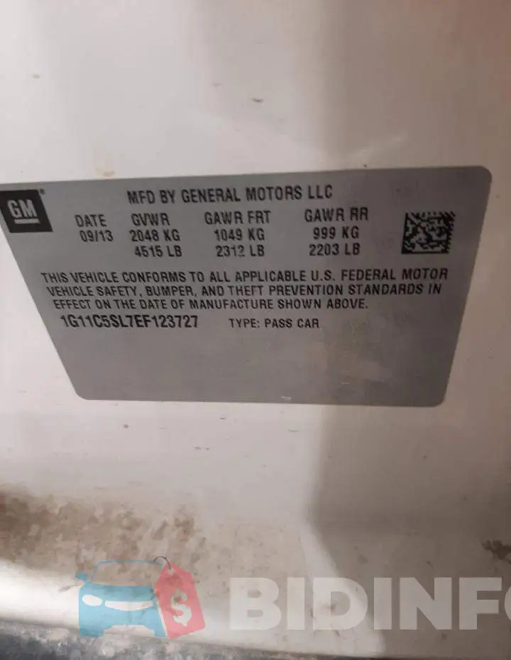1G11C5SL7EF123727 Photo# 13
