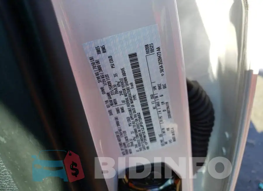 1FTFW1E12JFD72602 Photo# 12