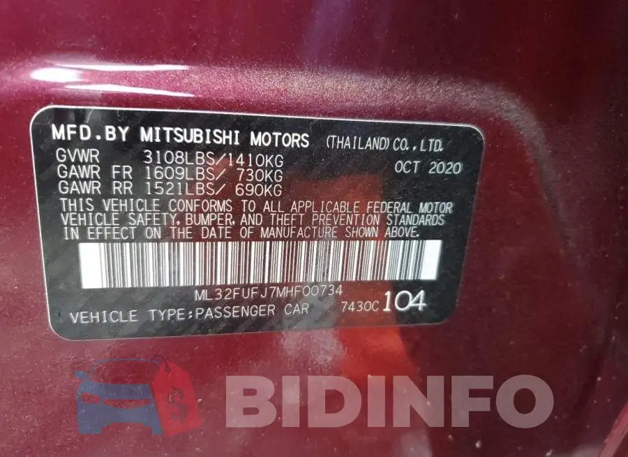 ML32FUFJ7MHF00734 Photo# 12