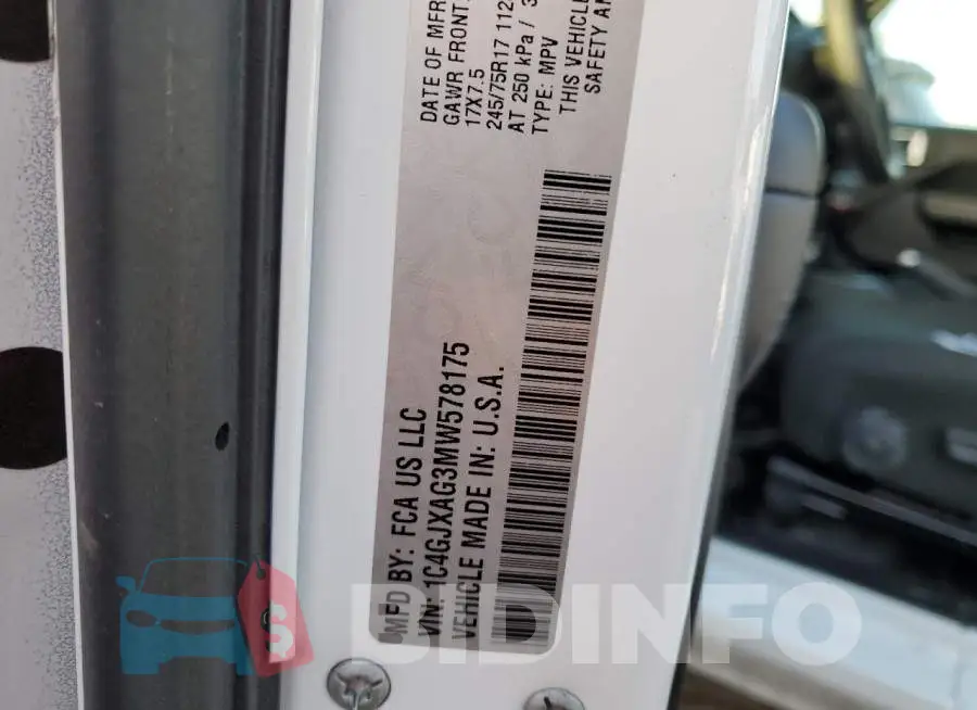 1C4GJXAG3MW578175 Photo# 12