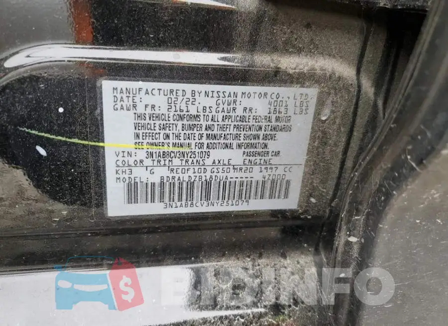 3N1AB8CV3NY251079 Photo# 12