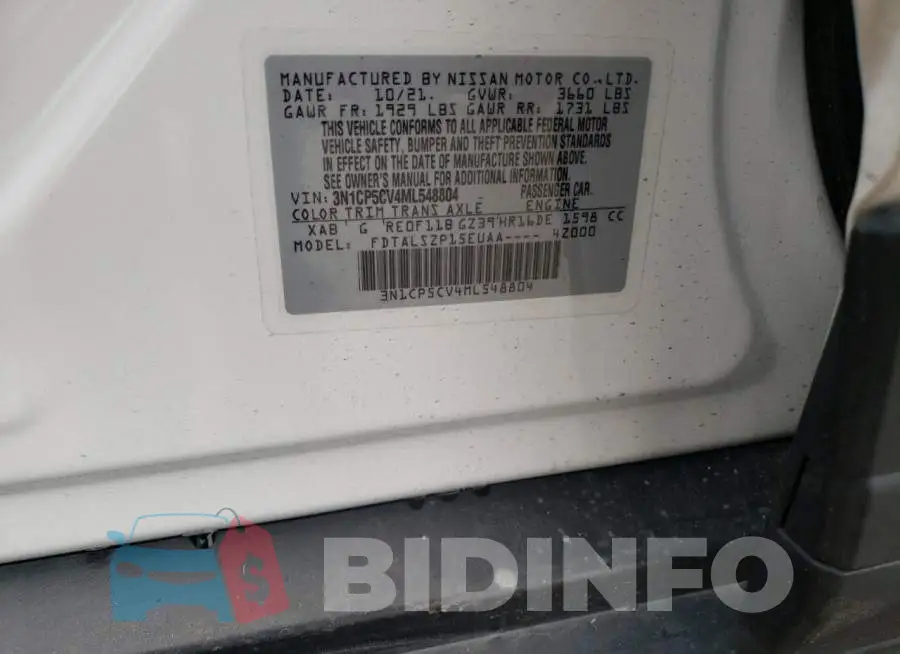 3N1CP5CV4ML548804 Photo# 12