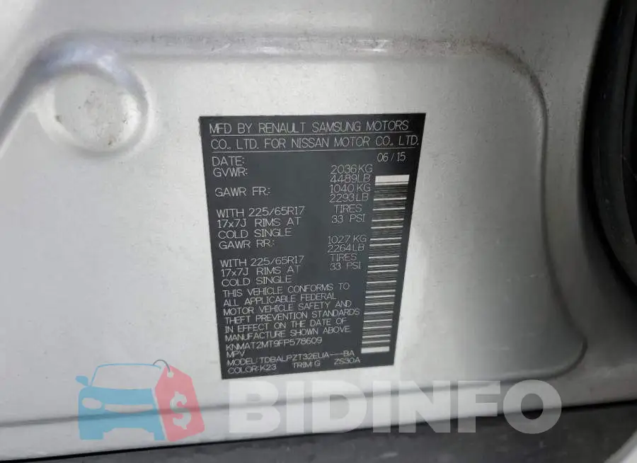 KNMAT2MT9FP578609 Photo# 12