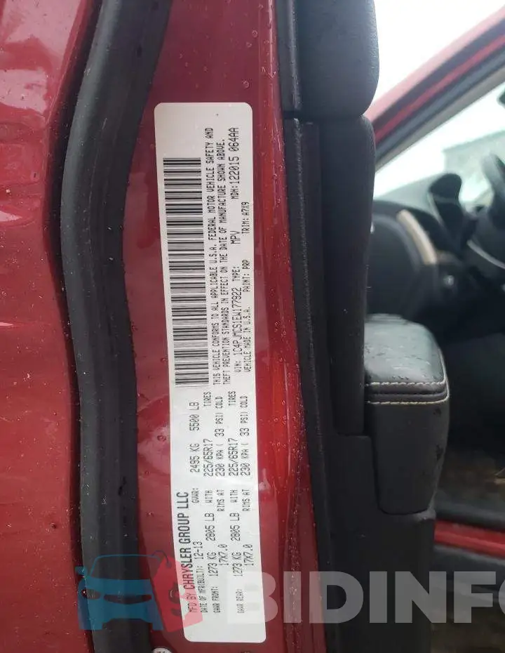 1C4PJMCS1EW177922 Photo# 13