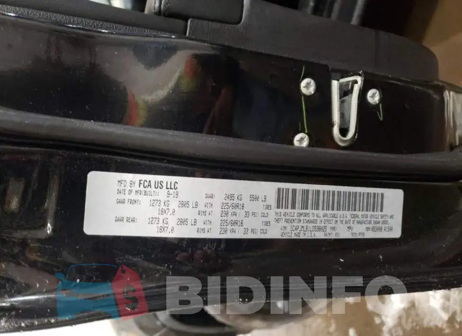 1C4PJMLB1LD538025 Photo# 14