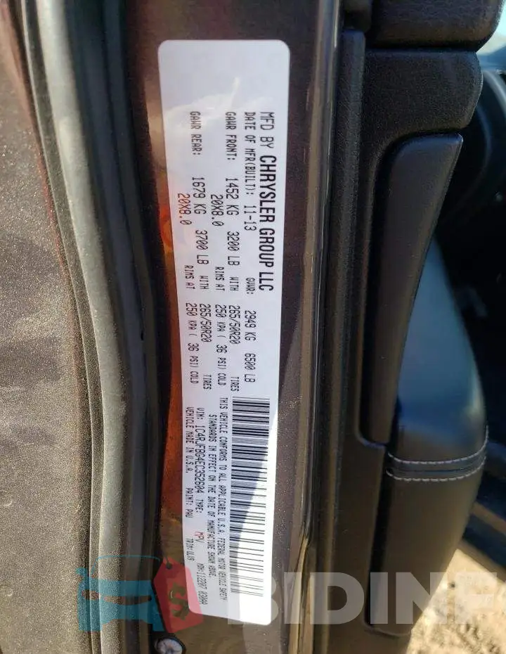1C4RJFBG4EC352604 Photo# 13