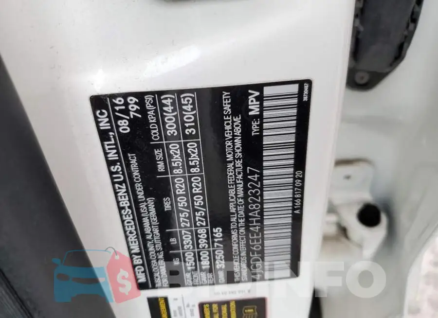 4JGDF6EE4HA823247 Photo# 13