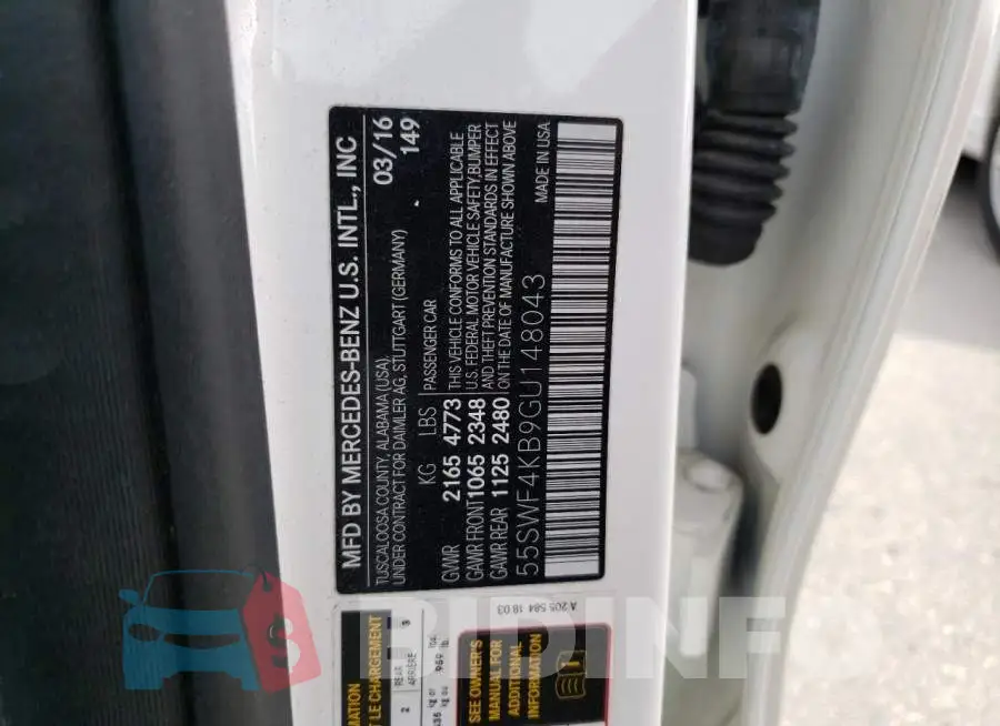 55SWF4KB9GU148043 Photo# 12