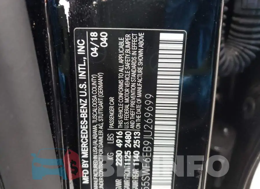 55SWF6EB9JU269699 Photo# 12