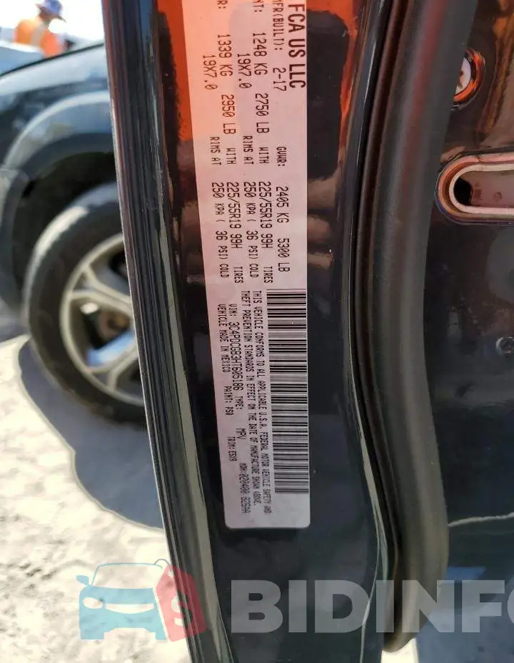 3C4PDCGB3HT605186 Photo# 13