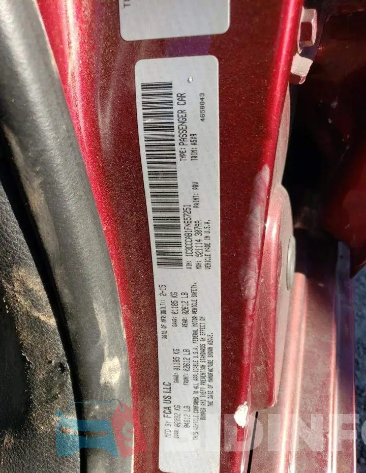 1C3CCCAB1FN657251 Photo# 13