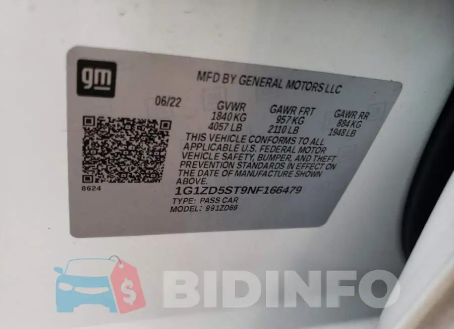 1G1ZD5ST9NF166479 Photo# 12