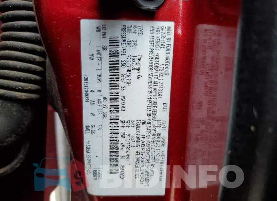 1FADP3F23GL245431 Photo# 12