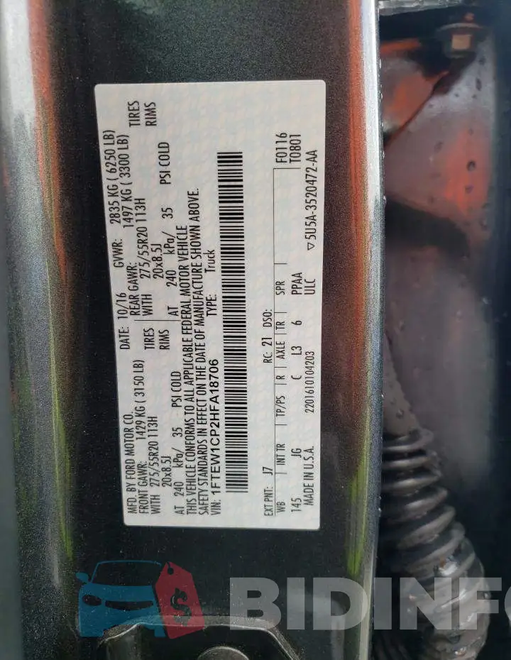 1FTEW1CP2HFA18706 Photo# 12