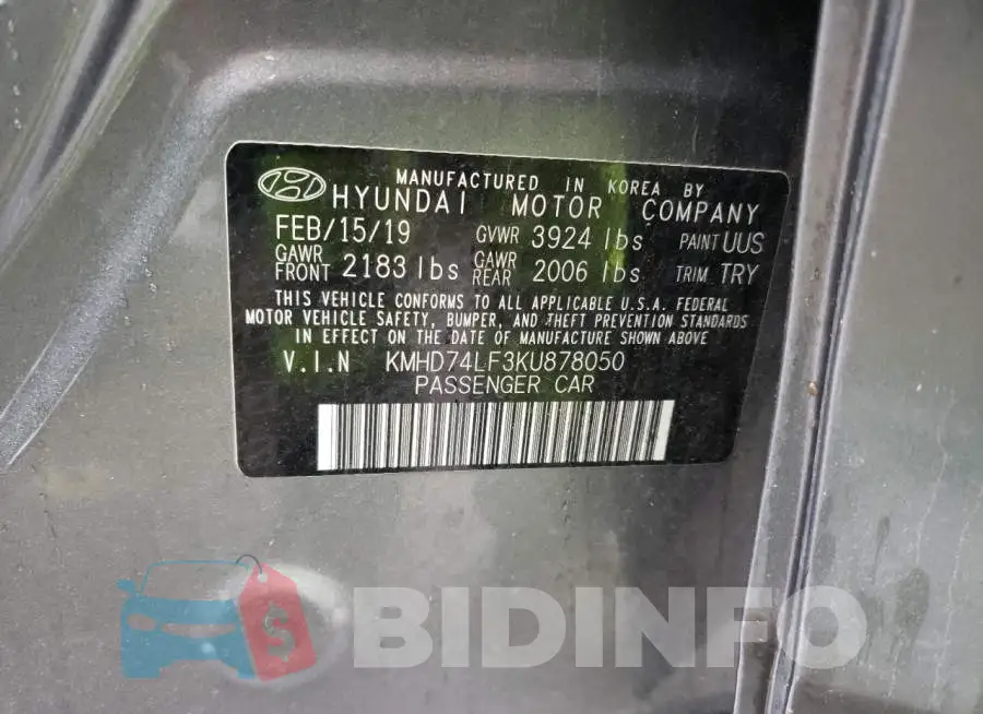 KMHD74LF3KU878050 Photo# 12