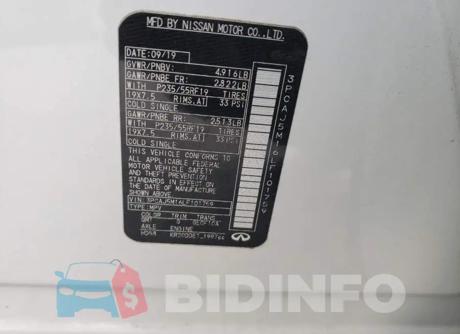 3PCAJ5M16LF101759 Photo# 14