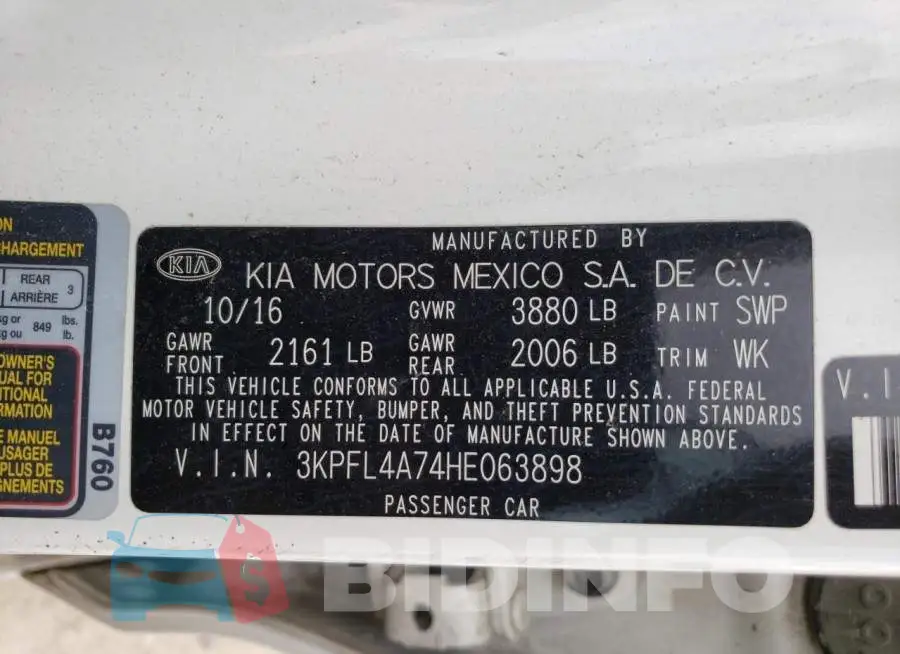 3KPFL4A74HE063898 Photo# 12
