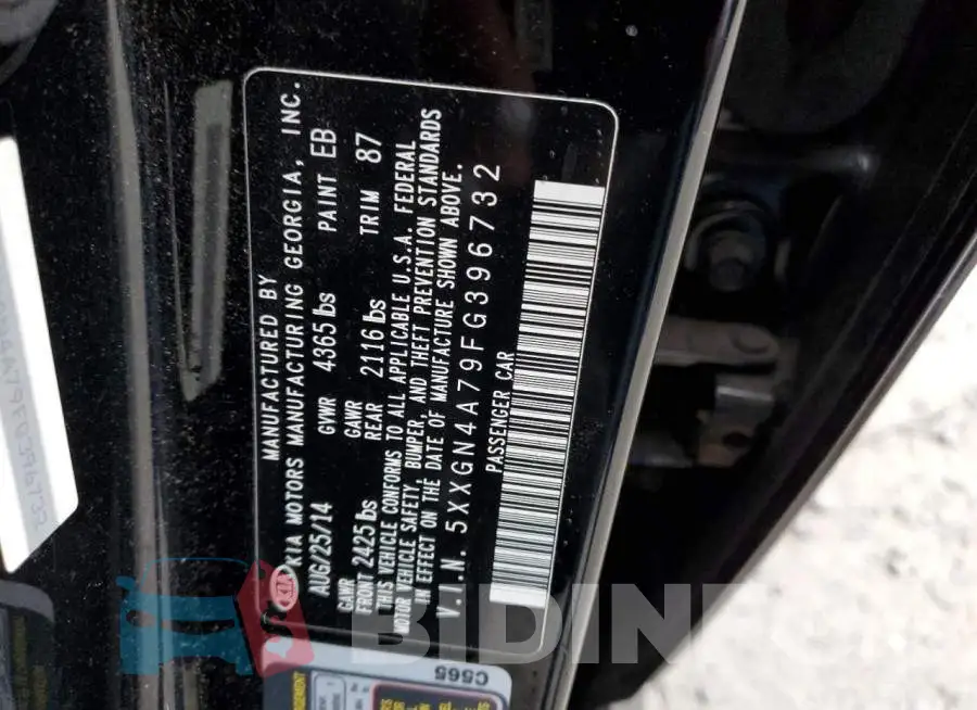 5XXGN4A79FG396732 Photo# 12