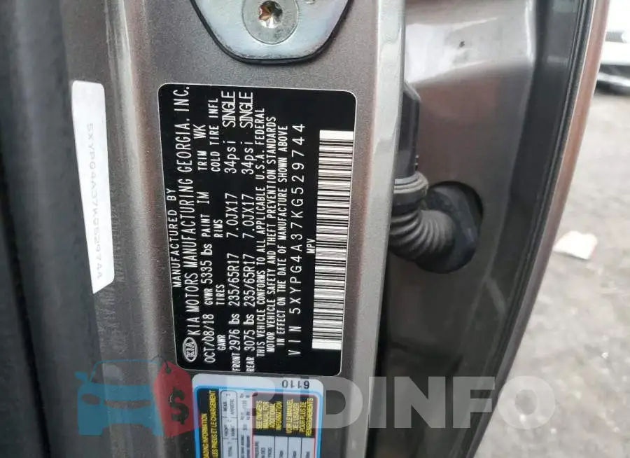 5XYPG4A37KG529744 Photo# 12
