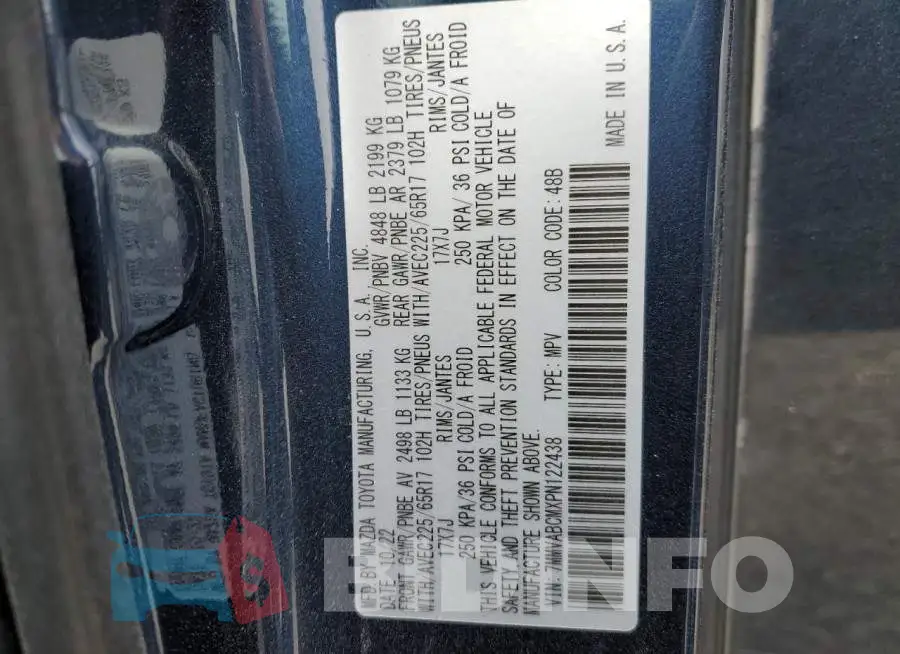 7MMVABCMXPN122438 Photo# 13