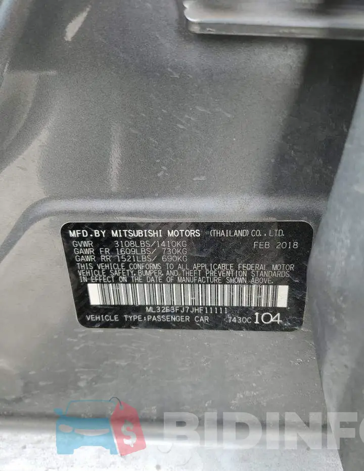 ML32F3FJ7JHF11111 Photo# 12
