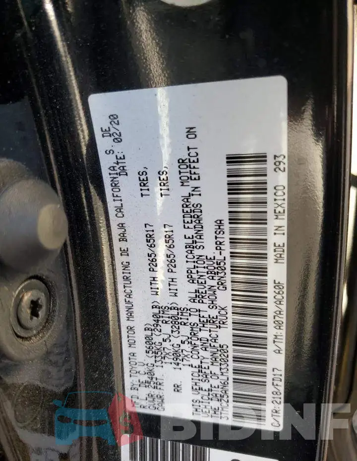 3TMCZ5AN6LM330205 Photo# 12
