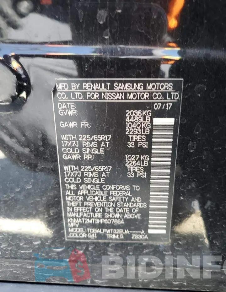 KNMAT2MT3HP607864 Photo# 12