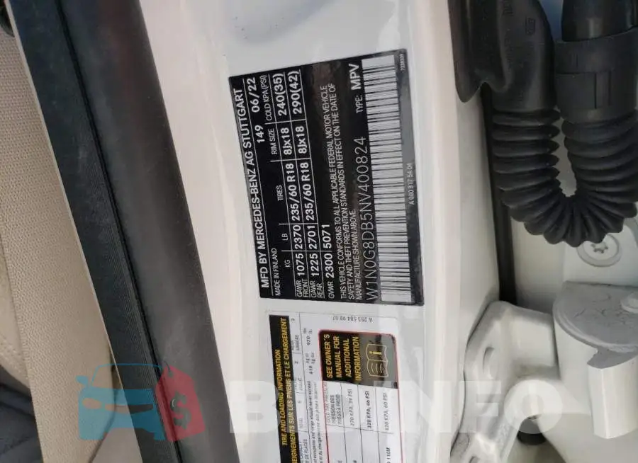 W1N0G8DB5NV400824 Photo# 13