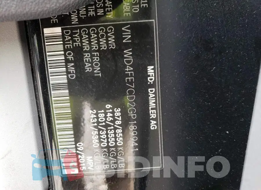 WD4FE7CD2GP189941 Photo# 13