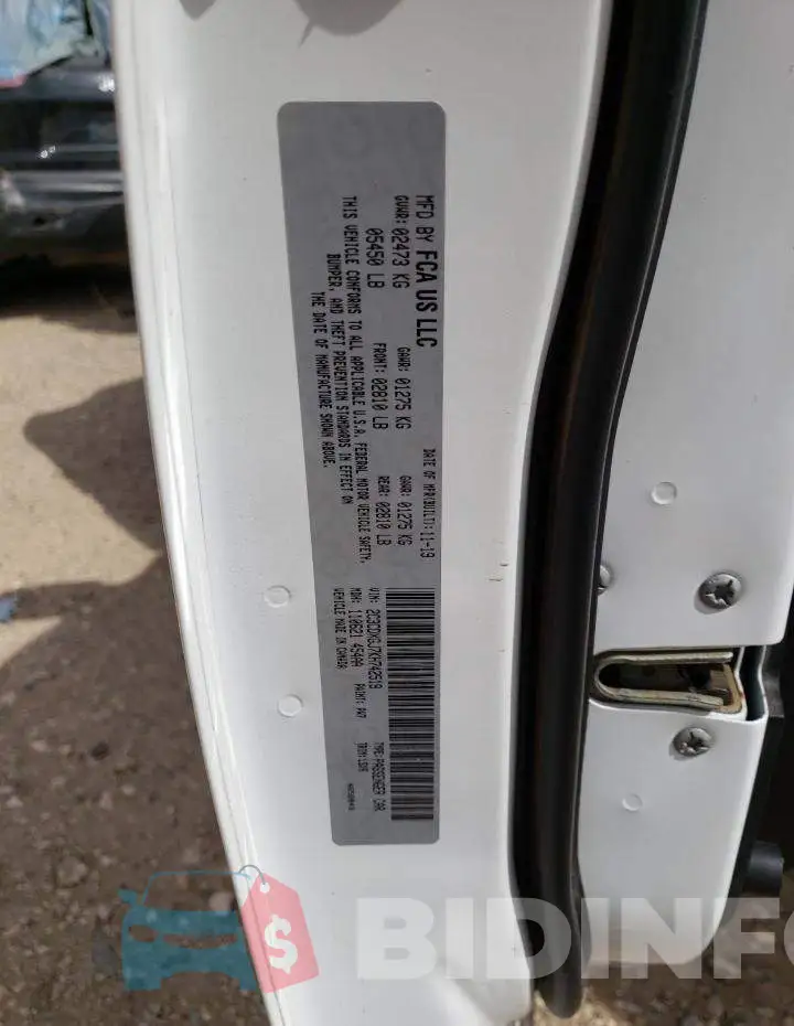 2C3CDXGJ7KH742519 Photo# 12