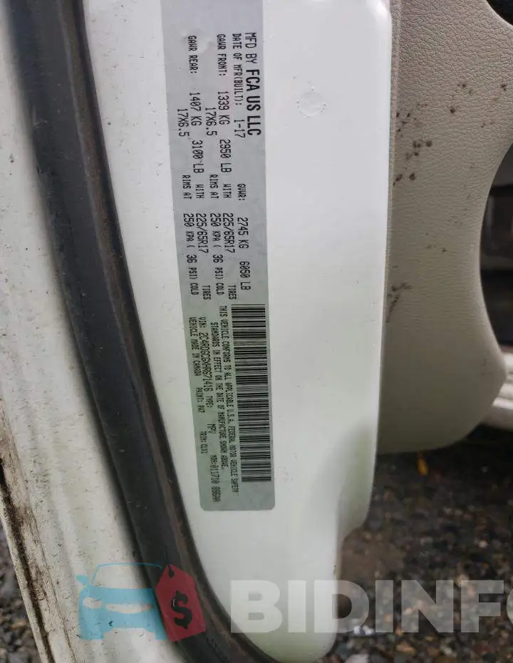 2C4RDGCGXHR671416 Photo# 13