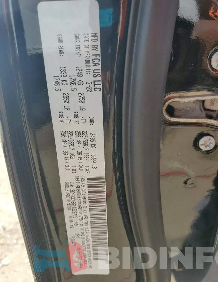 3C4PDCAB6LT226233 Photo# 14