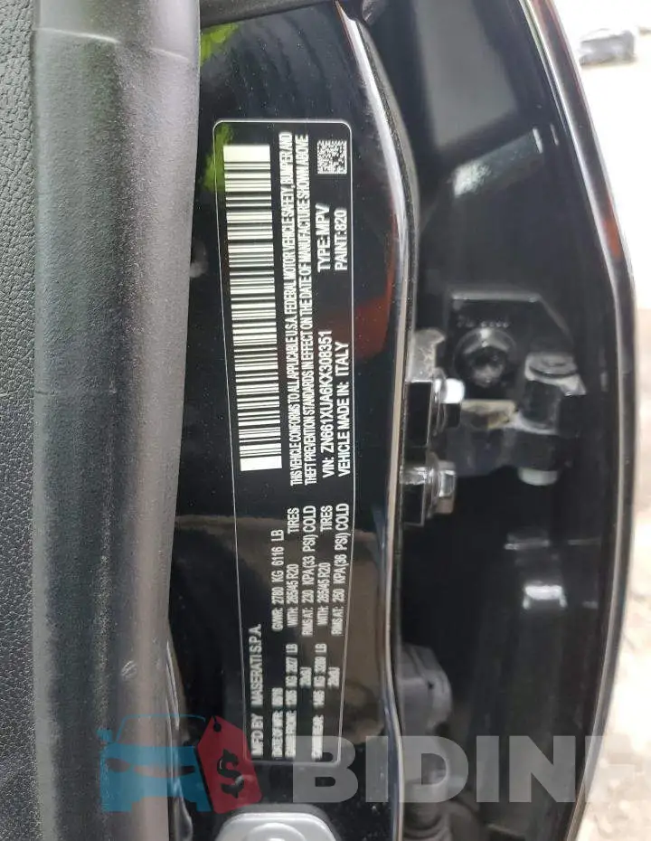 ZN661XUA6KX308351 Photo# 13
