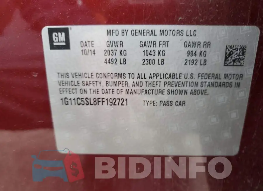 1G11C5SL8FF192721 Photo# 12