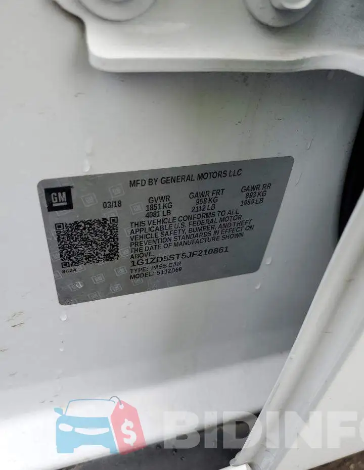 1G1ZD5ST5JF210861 Photo# 12