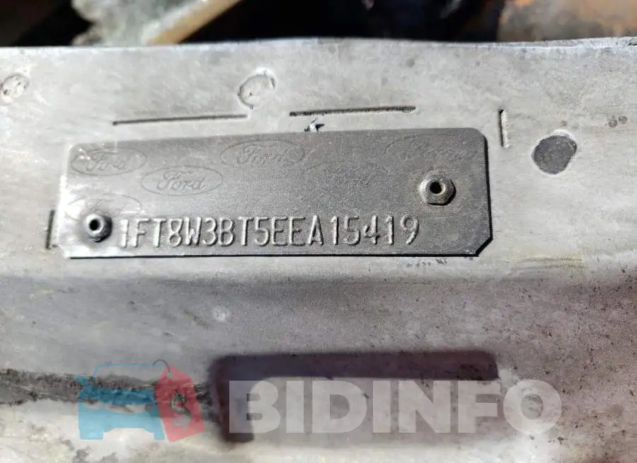 1FT8W3BT5EEA15419 Photo# 12