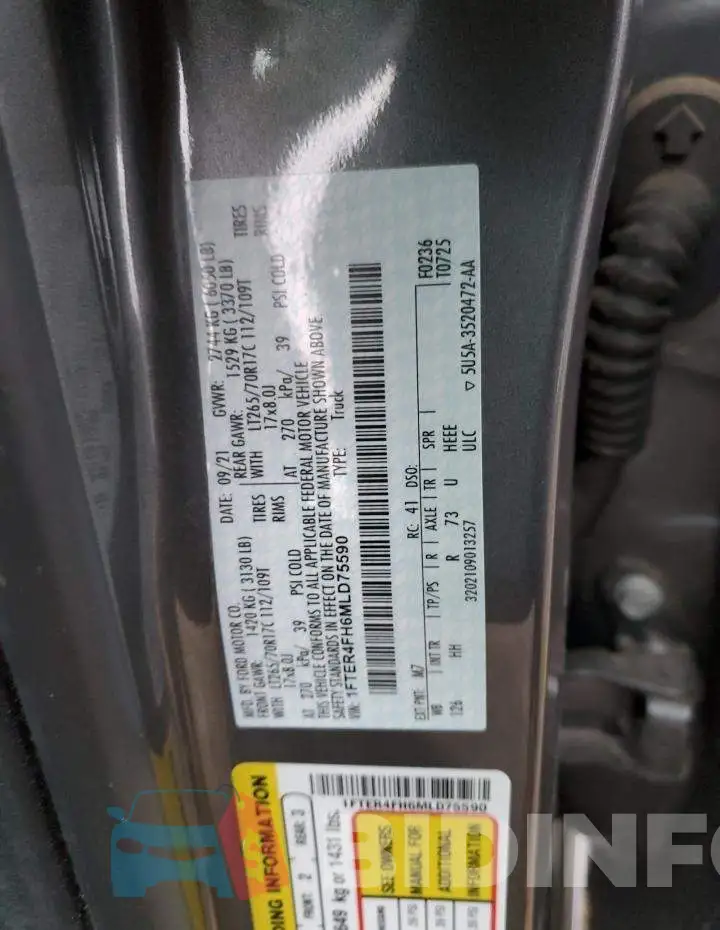 1FTER4FH6MLD75590 Photo# 12