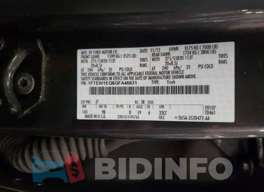 1FTEW1EG8GFA46831 Photo# 13