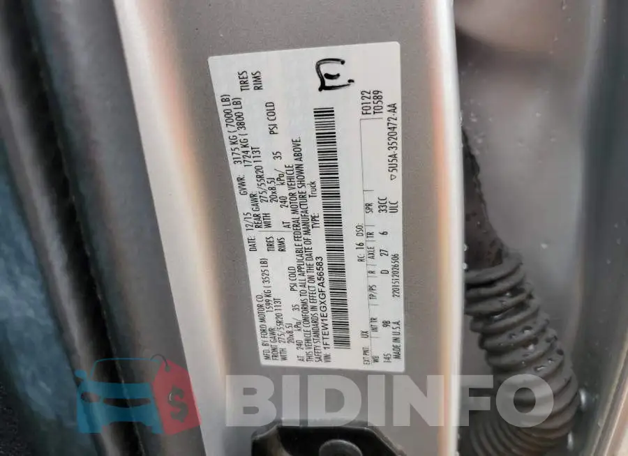 1FTEW1EGXGFA56583 Photo# 12