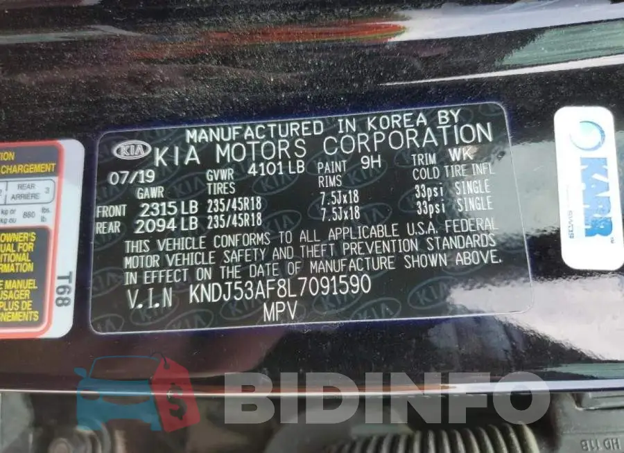 KNDJ53AF8L7091590 Photo# 12