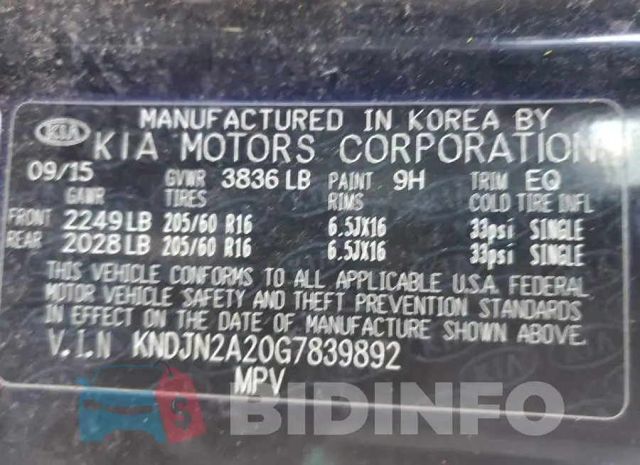 KNDJN2A20G7839892 Photo# 13