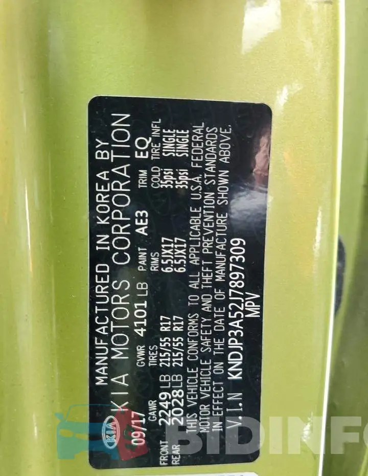 KNDJP3A52J7897309 Photo# 12