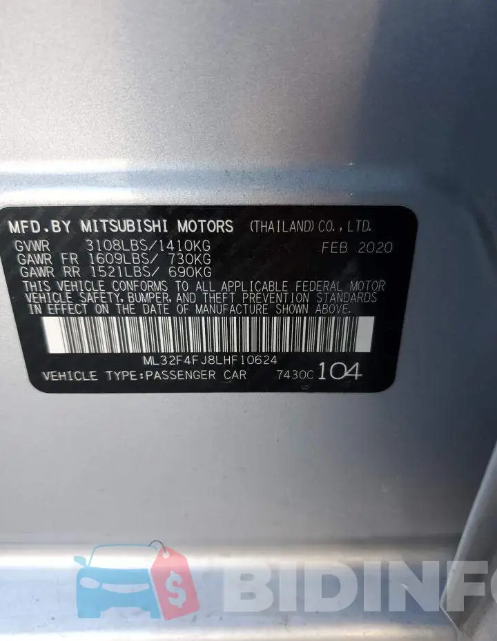 ML32F4FJ8LHF10624 Photo# 12