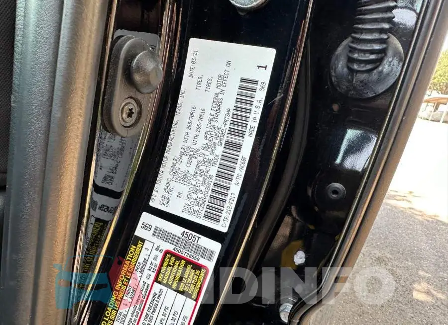 5TFCZ5ANXMX268190 Photo# 10