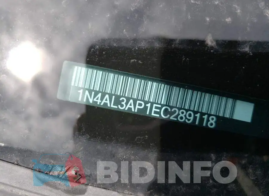 1N4AL3AP1EC289118 Photo# 12