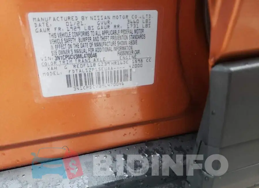 3N1CP5CV3ML470046 Photo# 13
