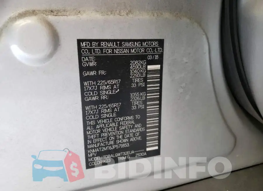 KNMAT2MT6JP571853 Photo# 14