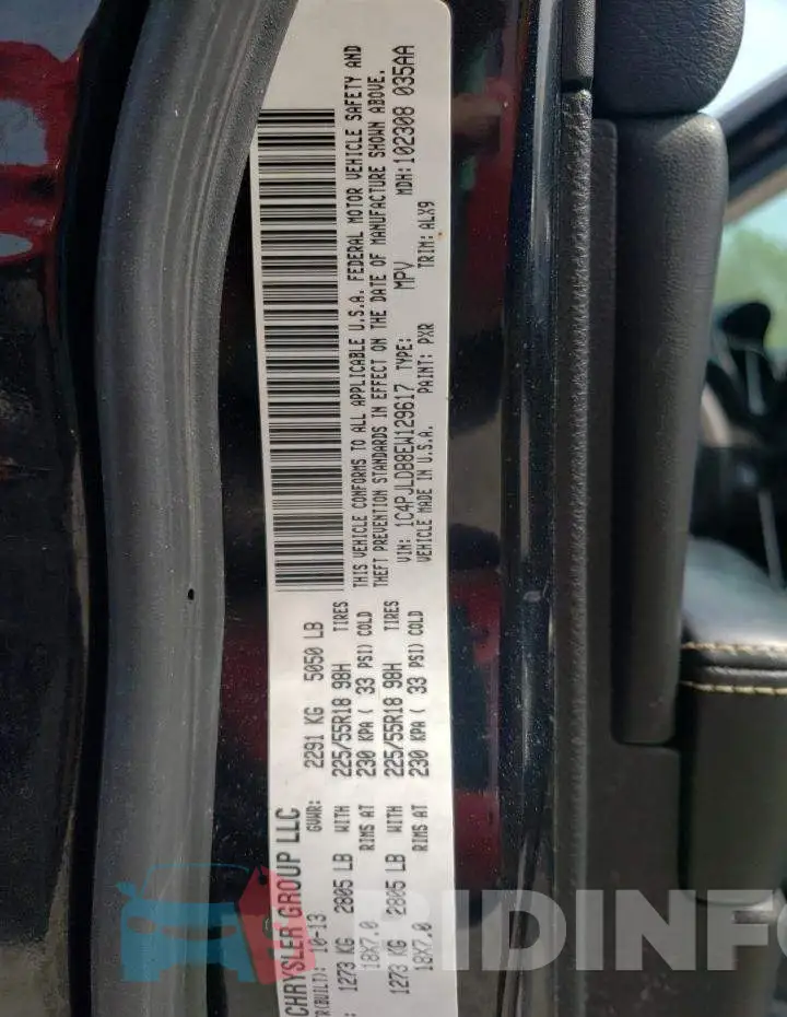 1C4PJLDB8EW129617 Photo# 13